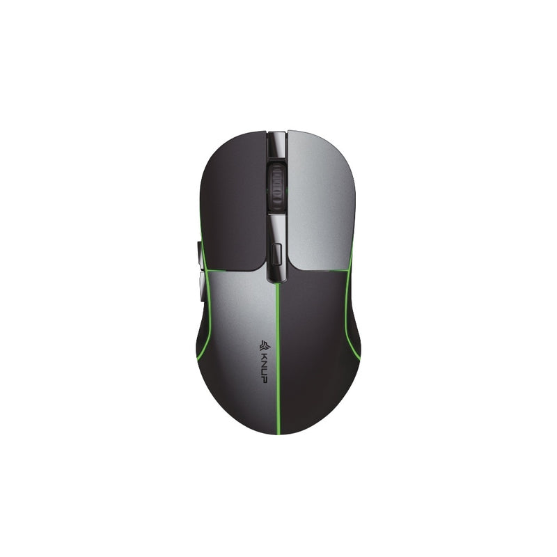 Mouse USB Sem Fio para Gamer, Sem Fio, Bluetooth, 1600 Dpi, LED, RGB, Preto, Cinza