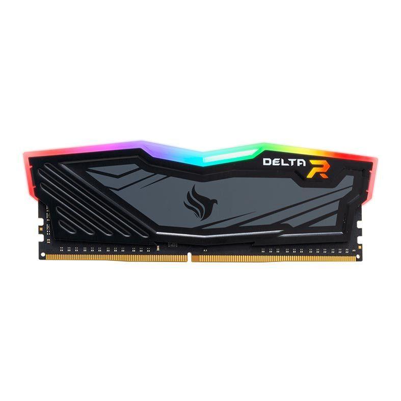 Memoria Ram RGB 8GB (1x8) DDR4 3200MHz Team Group T-Force Delta, TF11D48G3200HC16F01