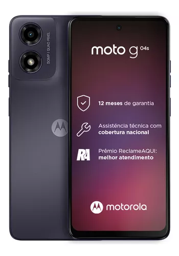 Smartphone Motorola Moto G04s 128gb Grafite 4 GB ram