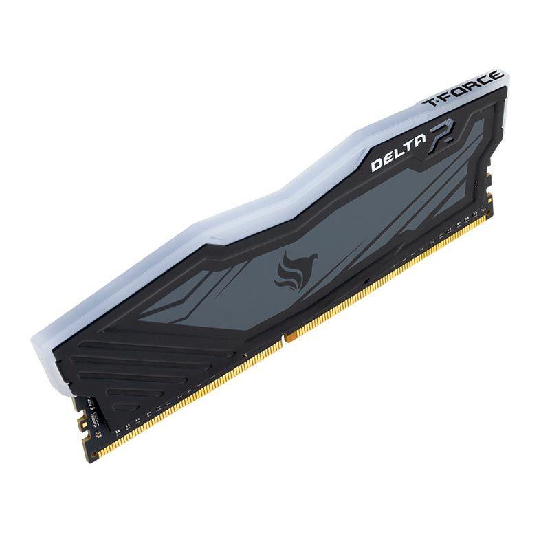 Memoria Ram RGB 8GB (1x8) DDR4 3200MHz Team Group T-Force Delta, TF11D48G3200HC16F01