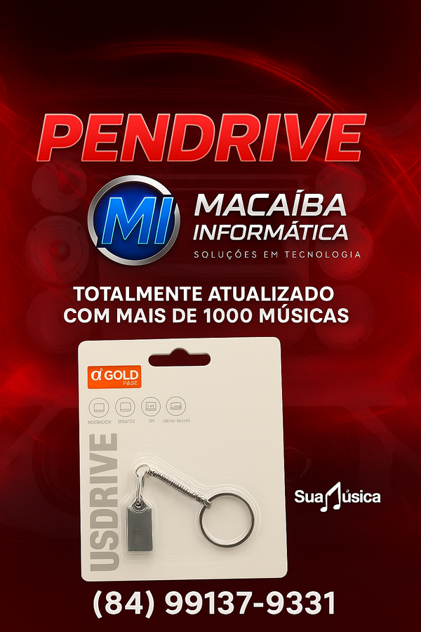 PENDRIVE ATUALIZADO MACAIBA INFOR