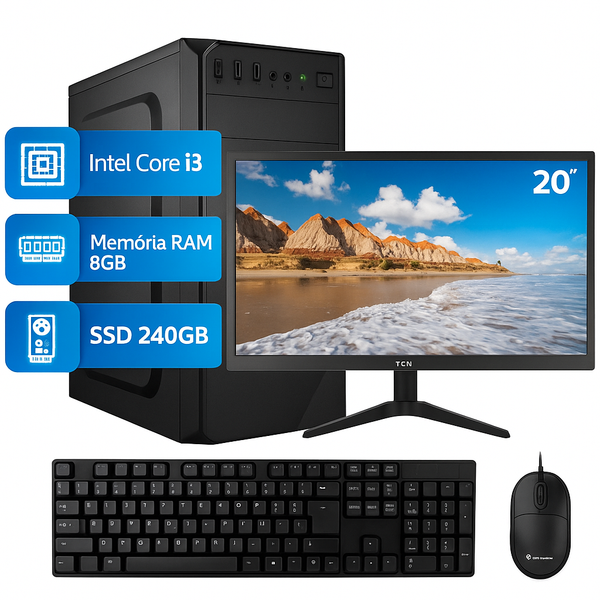 Computador Macaíba Informática Completo
