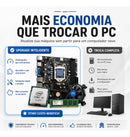 Kit Placa mãe ddr3 + processador core i3 2120+ coller 1155 + 8gb RAM