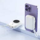 Power Bank Kaidi Kd-999 Indução 10.000mah Usb-c Turbo Tipo A