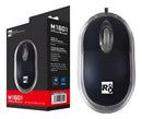 Mouse R8 M1601 Óptico Usb Ambidestro Preto