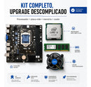 Kit Placa mãe ddr3 + processador core i3 2120+ coller 1155 + 8gb RAM