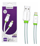 Cabo 1m Oberon Iphone Com Entrada Lightning Saída Usb