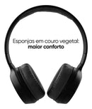Headphone Get Go Bluetooth 12 Horas De Reprodução Microfone Embutido Controle De Volume E Músicas Haste Ajustável Conchas Acústicas