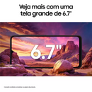 Smartphone Samsung Galaxy A06 4G 128GB 4GB RAM Dual Chip Câmera Traseira 50+2MP Frontal 8MP Tela 6,7" Azul Escuro
