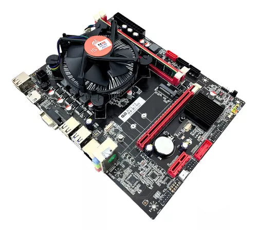 Kit Upgrade Core I3 + Placa Mãe Lga 1155 + 8gb Ddr3 Cor Preto