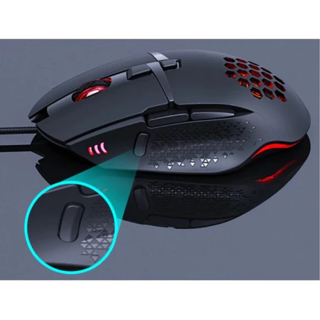 Mouse GamerLed 7200DPI RGB Macro