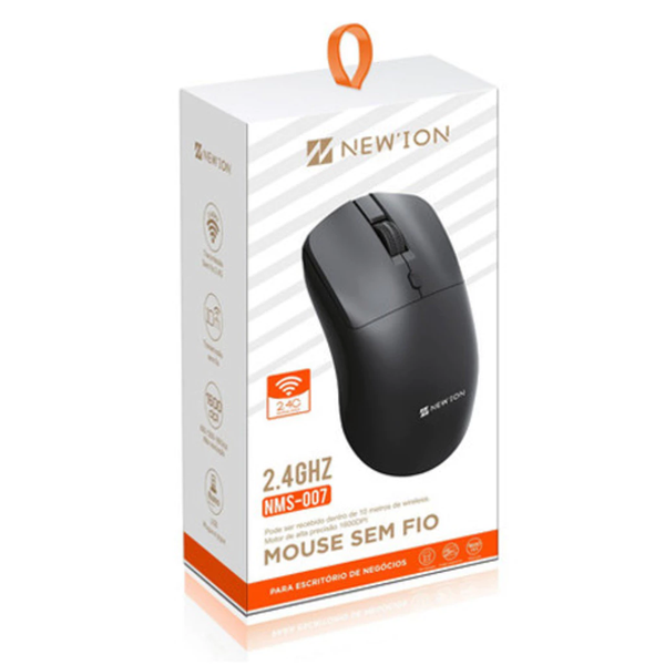Mouse Sem Fio Gamer Escritório Com Led