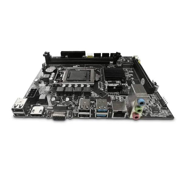 Placa-Mãe Get H110 DDR4 M.2 LGA 1151, Suporte Intel 6ª a 8ª Geração, SATA, HDMI, USB 3.0, NVMe, Micro ATX