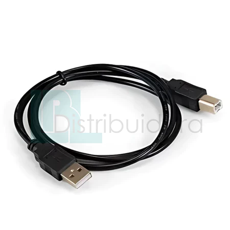 Cabo Impressora 1.5m Scanner Emborrachado Hp Canon Epson
