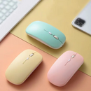 Kit Teclado Mouse Bluetooth Sem Fio Design Moderno Destinado a PC iPad Tablet e Notebook