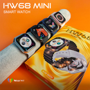 Smartwatch HW68 Mini serie 8 Mini 2 Pulseiras tam 41mm Pulso Braço Fino