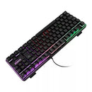 Teclado Gamer Mancer Veyra, Rainbow, ABNT2, Preto, MCR-VYRA-RBW01