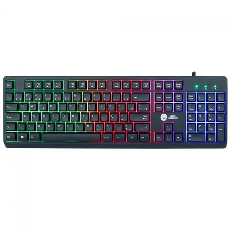 Combo Gamer Ninja Legacy 3 Em 1, Teclado, Mouse e Mousepad, USB, RGB, Preto, GN-CG-LGTMPB