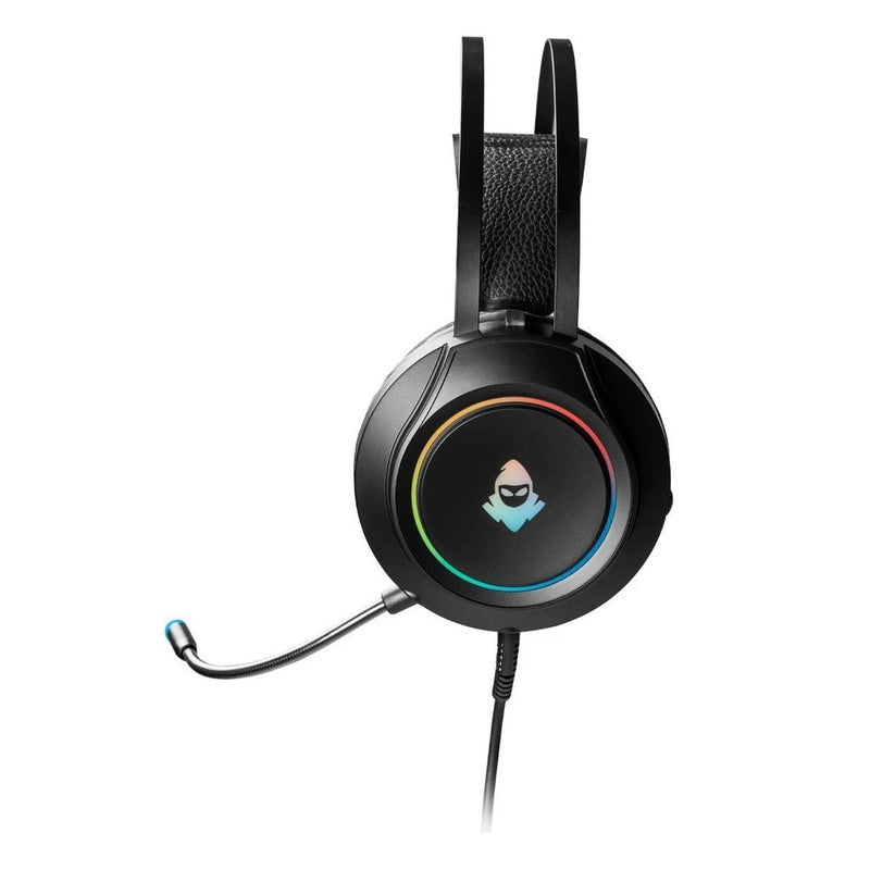 Headset Gamer Mancer Crater, RGB, Drivers 50mm, Preto, MCR-CRT-RGB01