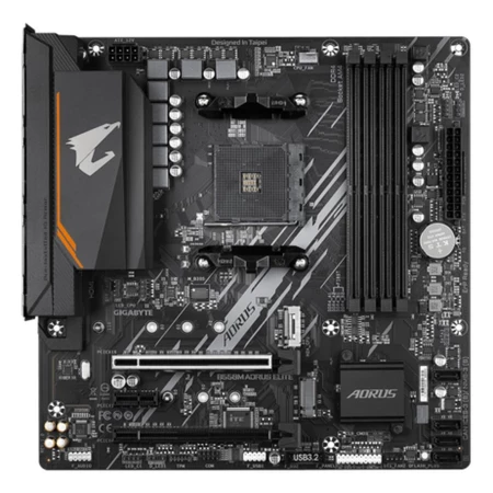 Placa Mãe Gigabyte B550M AORUS Elite, AMD AM4, mATX, DDR4