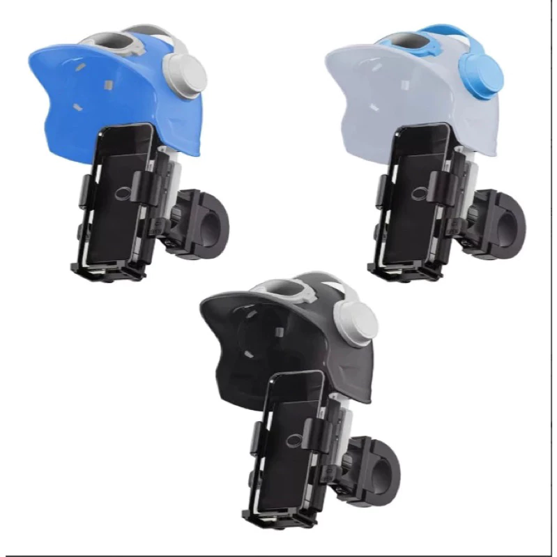 Suporte Para Telefone Celular De Motocicleta Com Capacete E Navegação De Bicicleta À Prova D'água--BM
