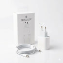 Carregador Completo para iphone Rápido Tipo-C para Lightning